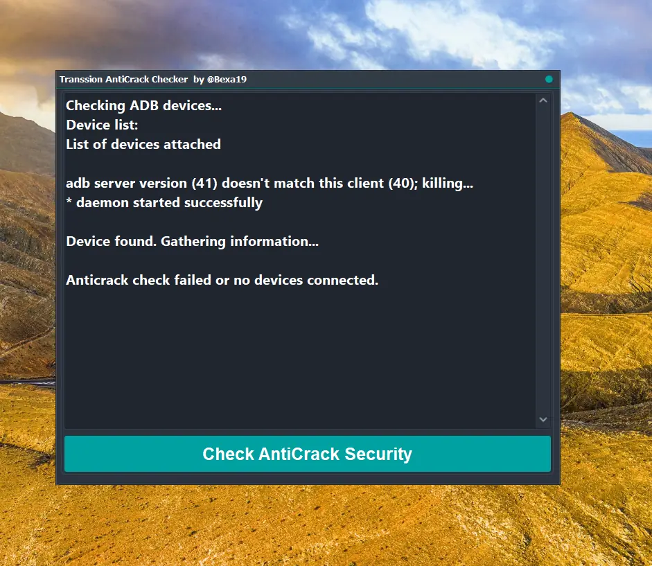 TECNO, INFINIX, ANTI CRACK EXCEPTION ERROR FIX