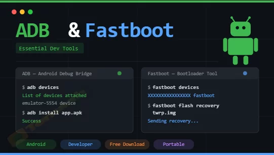 Download ADB and Fastboot Tool (All Versions) for Android Debugging