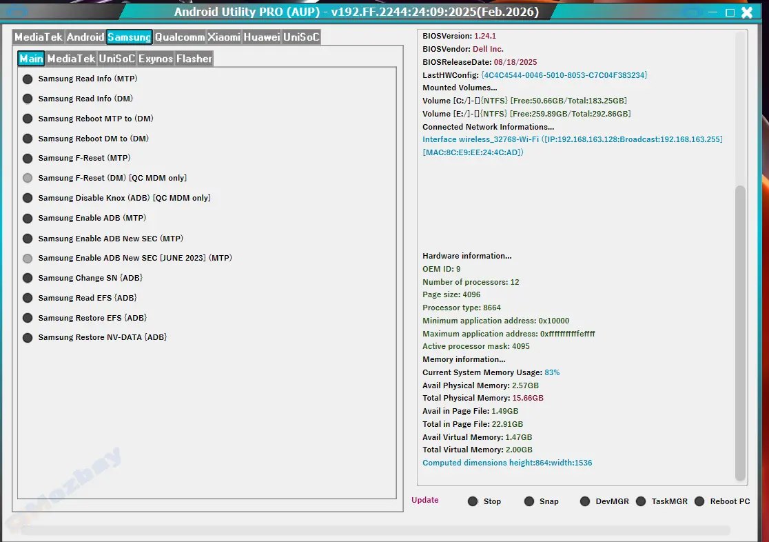 Android Utility Tool – Ultimate All-in-One FRP & Flash Solution